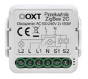 OXT mini reléový modul 2 ZigBee obvody TUYA