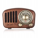 DREVENÉ RETRO RÁDIO S BLUETOOTH FM BUDÍKOM