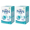 NESTLE NAN OPTIPRO 3 umelé mlieko 2x650g