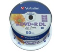 VERBATIM DVD+R 8,5GB X8 50PCS TLAČITEĽNÉ