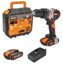 WORX WX354 skrutkovač Brushless 20V 60Nm 2x 2Ah