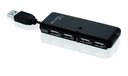 iBOX IUHT008C USB hub 4xUSB 2.0 čierny