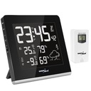 Bezdrôtová meteorologická stanica 9 farieb GreenBlue GB151 DCF VA LCD