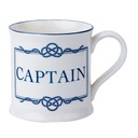 CAPTAIN / CAPTAIN Porcelánový hrnček - Nauticalia