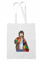 Darček pre fanúšika Shopper BAG HARRY STYLES Módna biela