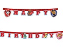 PAW PATROL Banner HAPPY BIRTHDAY BIRTHDAY GARLAND