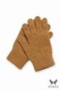 ANNA GLOVES Horčicová farba