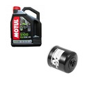 Olej Motul 5100 4T 10W40 4l + Olejový filter KN-303