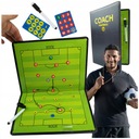 Trénerská magnetická taktická tabuľa Coaching FUTBAL PREMIUM