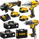 COMBO DCF899H DCD791 DCG405 3x5Ah DeWALT DCKM009