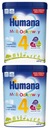 HUMANA 4 NÁSLEDNÉ MLIEKO PO 24 M+ 2x650g 2 BAL.