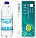 CAMPI BLUE TOALET TEKUTINY SET 2L + 8 roliek papiera