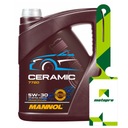 MANNOL 5W30 Ceramic 5L - Keramický olej + PRÍvesok ZDARMA!