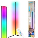 GRUNDIG MUSIC SENZOR RGB LED ROHOVÁ STOJNÁ LAMPA 140cm + DIAĽK.