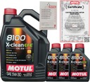 MOTUL 8100 X-CLEAN EFE 5W30 C2/C3 8L BMW LL-04 VW 505 00 + PRÍV.