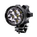 Okrúhly LED reflektor 30W Pracovný reflektor d