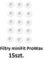 Filtre MINIFIT pre načúvacie prístroje Oticon a Bernafon, 15 ks