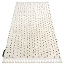 BERBERIAN CARPET 80x150 DOTS cream #GR4003