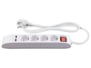 SILVERCREST Strip so 4 zásuvkami 2 x USB SCHUKO