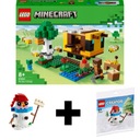 LEGO MINECRAFT SET VČELÍ ÚĽ 21241 + LEGO 30645 VIANOČNÝ SET