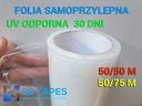 Samolepiaca ochranná fólia 50cm/75m -OKNÁ UV30