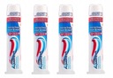 4x100ml AQUAFRESH Zubná pasta s pumpičkou UK