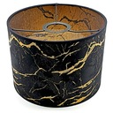 Tienidlo Marble Gold valec 20 cm E27