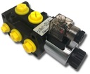 SOLENOIDOVÝ VENTIL 6/2 DELIČ ELEKTRICKÝ VENTIL. 12V 50L 1/2 NC