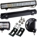 LED PANELOVÁ PRACOVNÁ LAMPA HALOGÉNOVÁ 42LED 126W 12V 24V