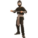 DETSKÝ KROJ čierny ninja BELT maska ​​HALLOWEEN