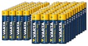 Varta Industrial AAA AA alkalické batérie 80 ks