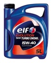 OIL ELF EVOLUTION 500 TURBO DIESEL 15W40 5L