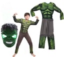 OUTFIT HULK MASK MONSTER MUTANT 134/140