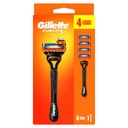 Holiaci strojček Gillette Fusion5 so 4 vymeniteľnými čepeľami pre mužov