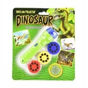 FLASHLIGHT projektor DINOSAURS Dinosaur 24 diapozitívov nový