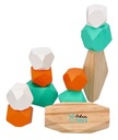 HRAČKA PRE DETI PUZZZLE BALANCE STEMS PYRAMID ADAMTOYS