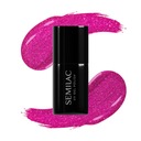 348 Semilac Charming Ruby Glitter hybridný lak 7ml