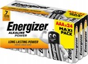 24x ENERGIZER ALKALINE POWER LR03 AAA BATÉRIA 1,5V