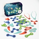 Clixo Ocean Creatures fluorescenčné magnetické puzzle bloky - 24 ks.