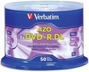 VERBATIM DVD+R DL 8,5GB 50 ks AZO W-wa MKM-003