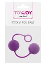 ToyJoy ROCK & ROLL BALLS Fialové gejšové gule