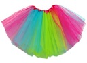 # TYLOVÁ SUKŇA TUTU SUKŇA 40cm RAINBOW