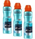 3x Loreal Men Expert dezodorant v spreji Cool Power 48H 150 ml