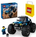 LEGO CITY BLUE MONSTER TRUCK AUTO PRE DETI 60402 + TAŠKA