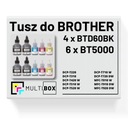 10x atrament BTD60BK BT5000 pre BROTHER DCP T420 DCP T510w