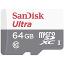 SanDisk Ultra microSDXC karta 64GB 100MB/s C10