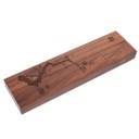 Town Ruler Wood Trim Catalpa ťažítka 2 ks