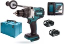 MAKITA 2-RÝCHLOSTNÁ VŔTAČKA 18V ​​2x5,0 115Nm