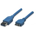 Techly USB 3.0 A-MicroB M/M kábel 2 m