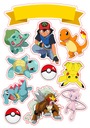 POKEMON SUGAR PRINT na tortu